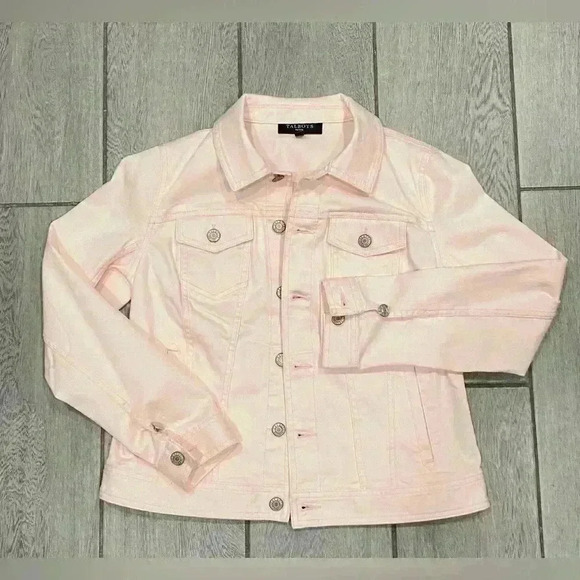 Talbots Jean Jacket size SP - Picture 3 of 4